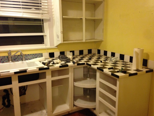 Goodbye kitchen cabinets!