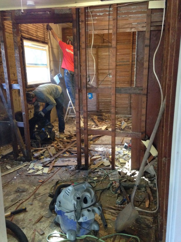 Goodbye kitchen walls!