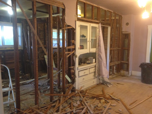 No more kitchen or mudroom