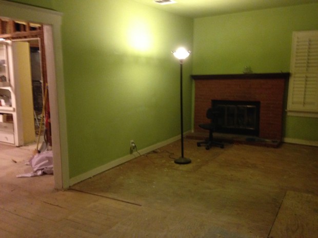 Remember that stressful pile of construction mess? It's been removed!