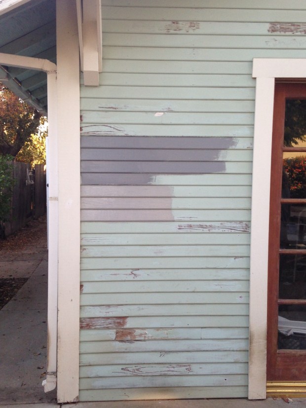 First sample - dark gray? OR Second sample - light gray?