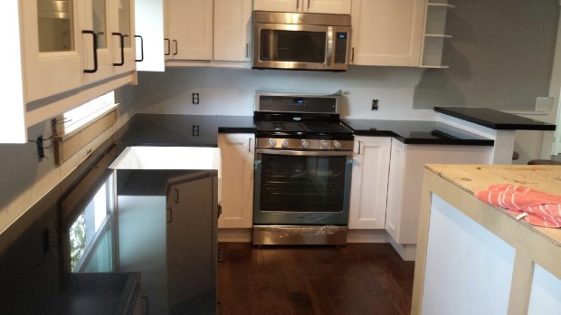 Ta Da! We went with the color absolute black.