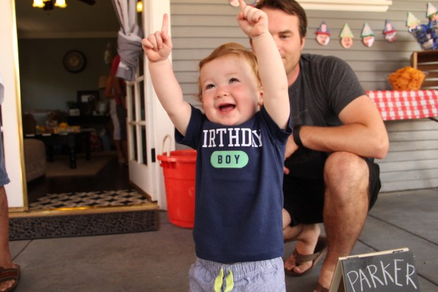 Hurray! I have a brand new backyard to play in! 