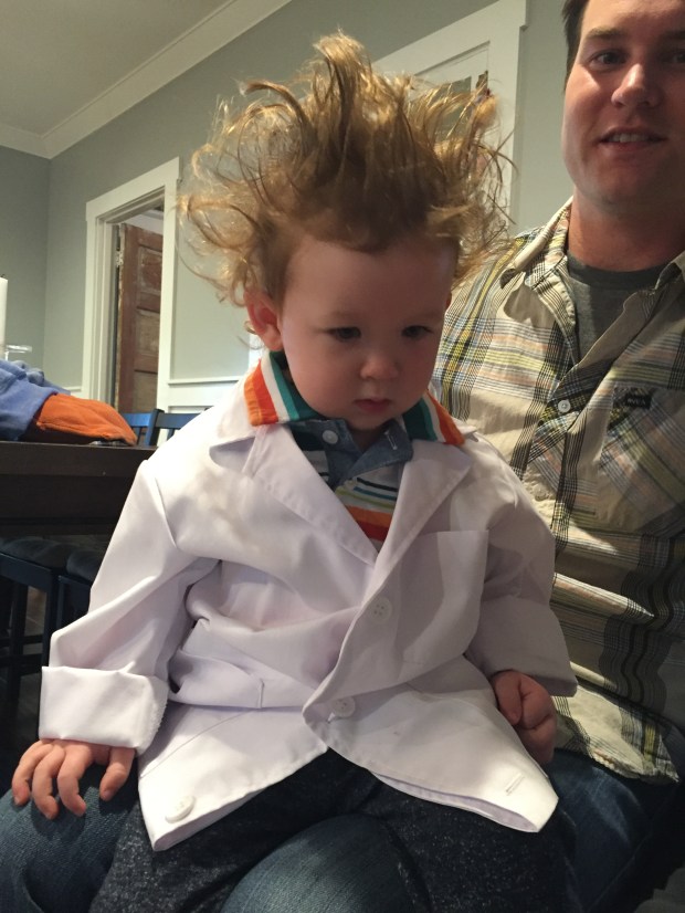 Doc getting prepped for the big night!