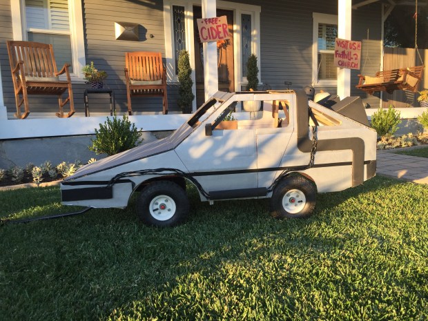 The Delorean in all its glory!